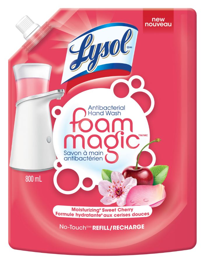 LYSOL® Foam Magic No-Touch - Sweet Cherry (Canada)